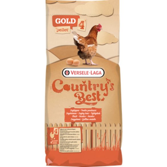 Versele-Laga Country's Best GOLD 4 Basic Tojó granulátum - 20 kg