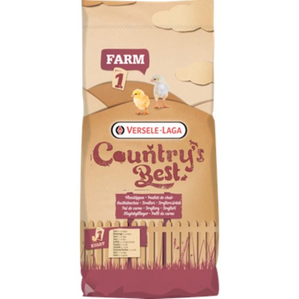 Versele Laga Country's Best FARM 1 crumble csirke indító morzsa az első 10 napra kokcidisztatikummal 20 kg